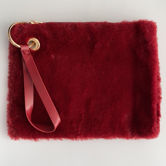Twig & Arrow Duo Wristlet Red - Picture 2 of 5